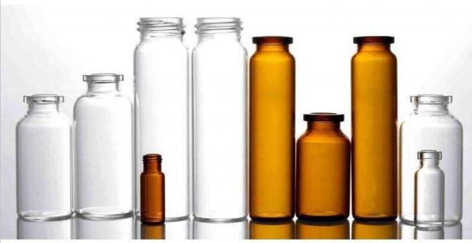 アルミニウム プラスチック帽子が付いている抗生物質/注入の薬剤のガラス包装のびん